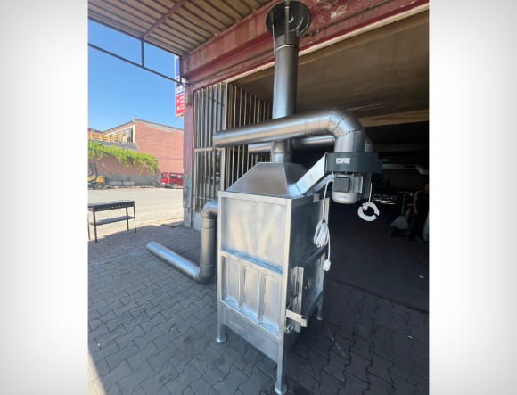 Gri Renkli T4 Büyük Boy Defne Yaprağı Kurutma Sobası