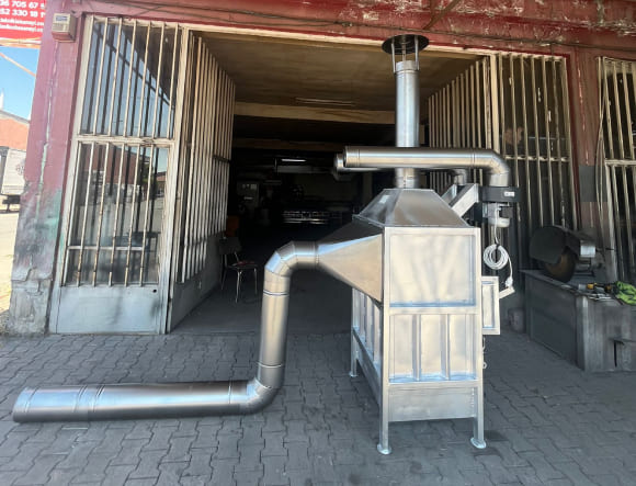 Gri Renkli T4 Büyük Boy Defne Yaprağı Kurutma Sobası