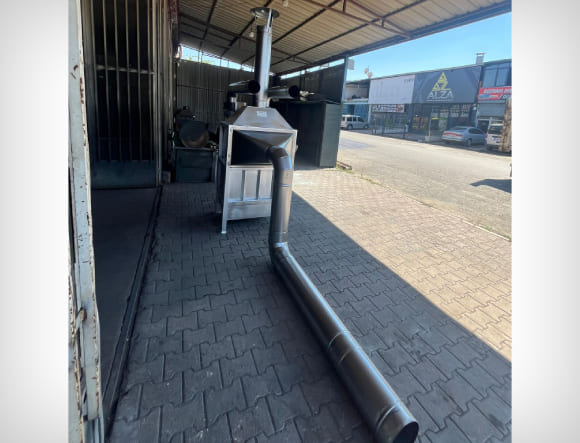 Gri Renkli T4 Büyük Boy Defne Yaprağı Kurutma Sobası