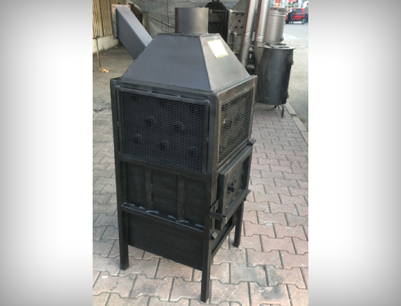 Siyah Renkli T1 Küçük Boy Fanlı Soba